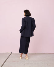 Load image into Gallery viewer, Milo Blazer - Navy Pinstripe
