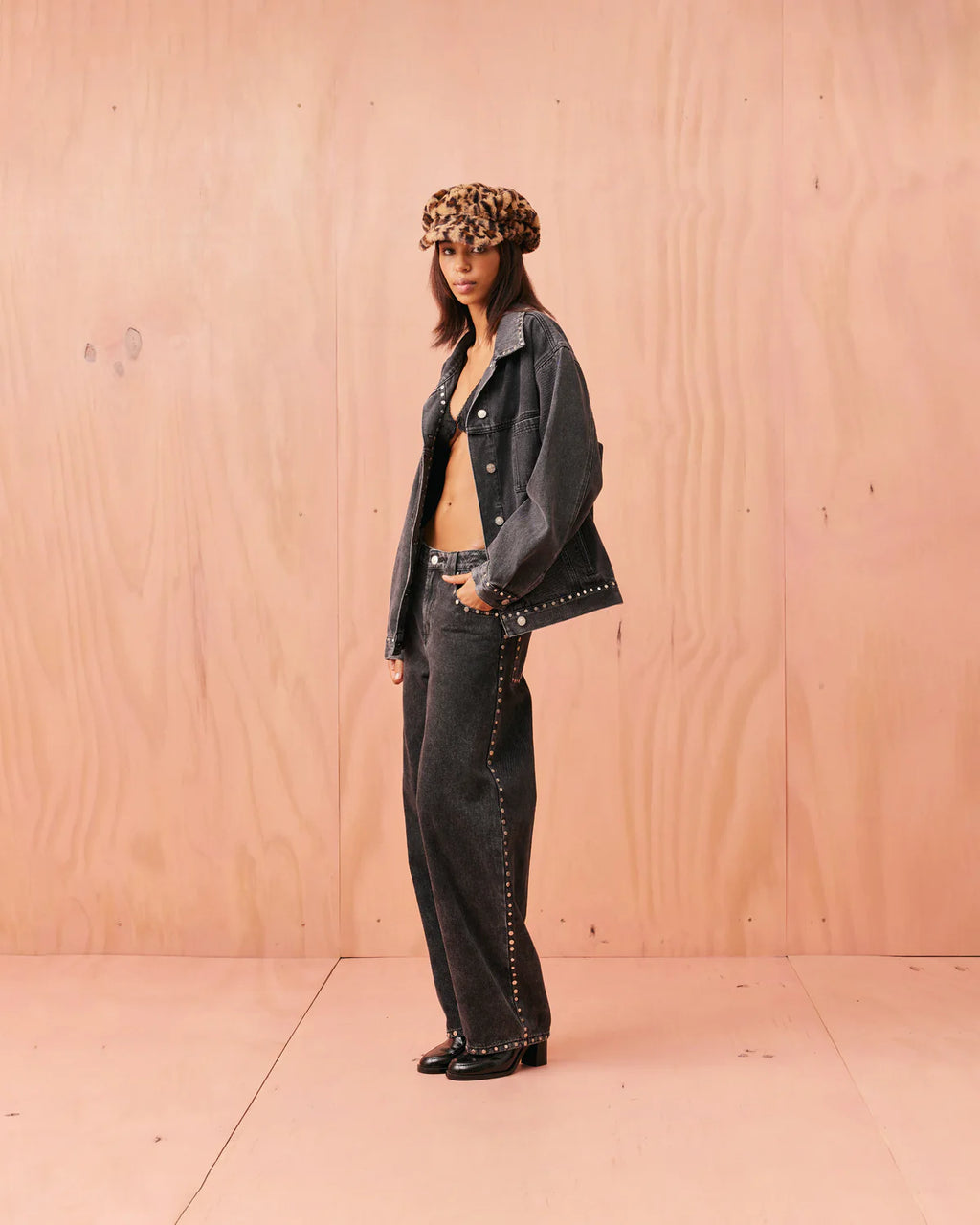 RUBY Eddie Studded jacket | Black