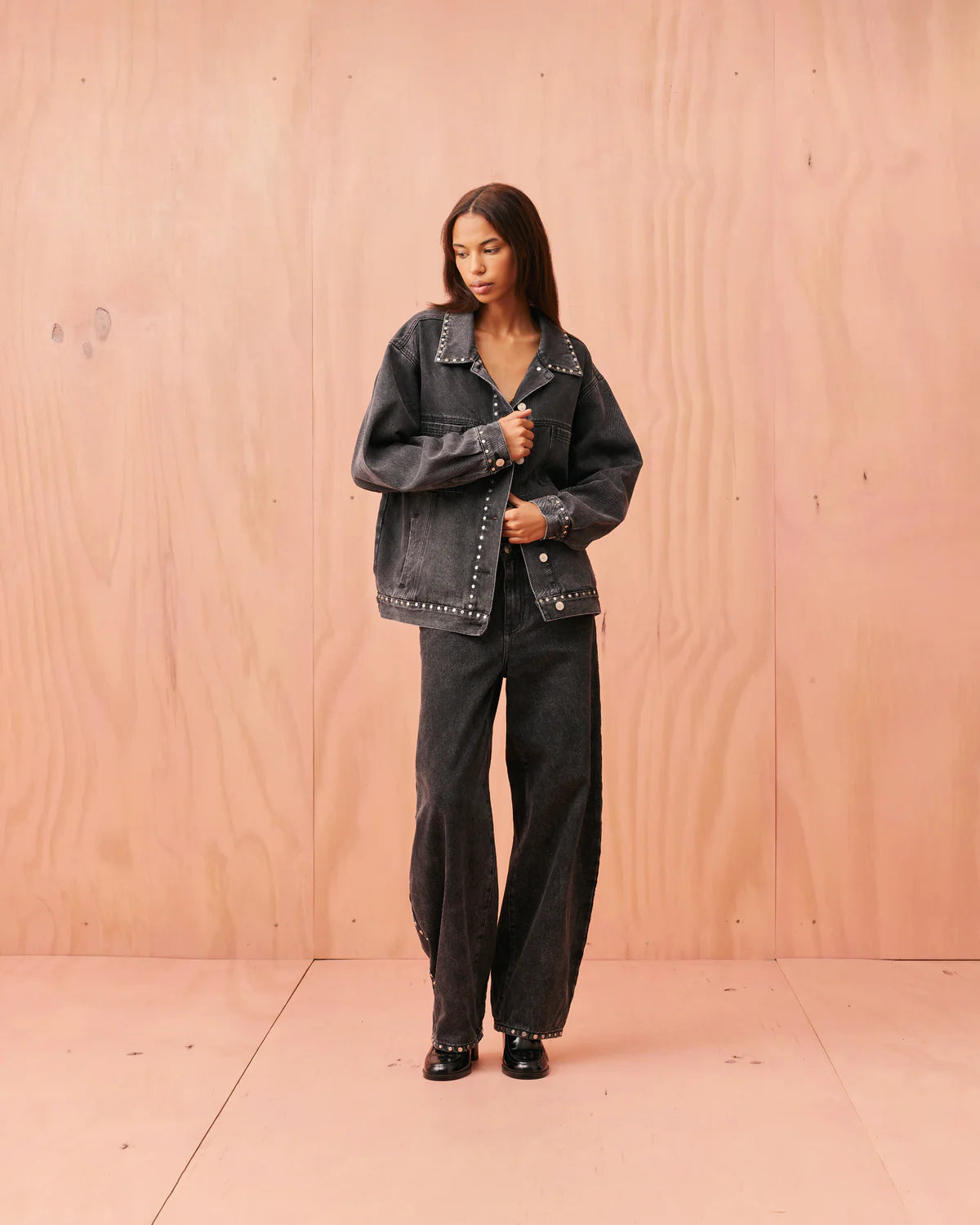 RUBY Eddie Studded jacket | Black