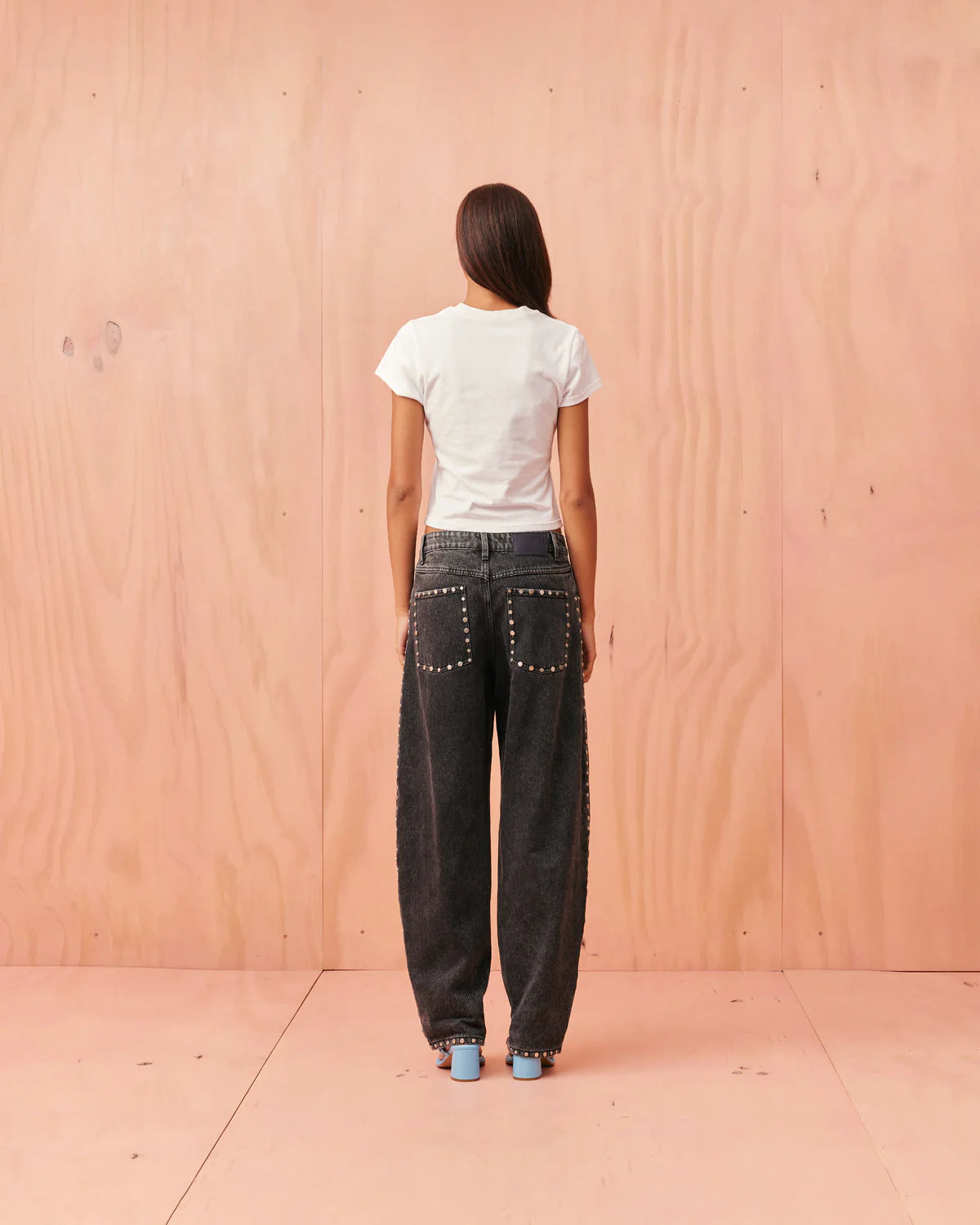 RUBY Icon Studded Jean | Black