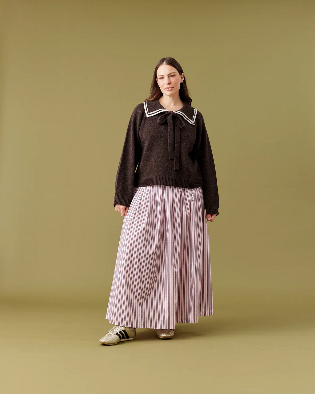 RUBY Swann Sweater | Java Crean Stripe