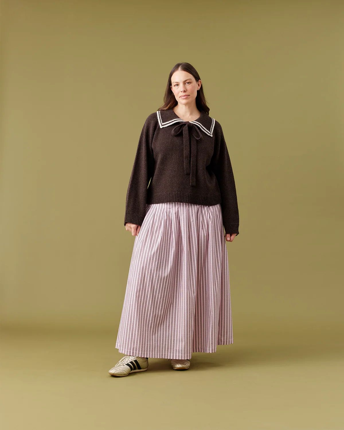 RUBY Swann Sweater | Java Crean Stripe
