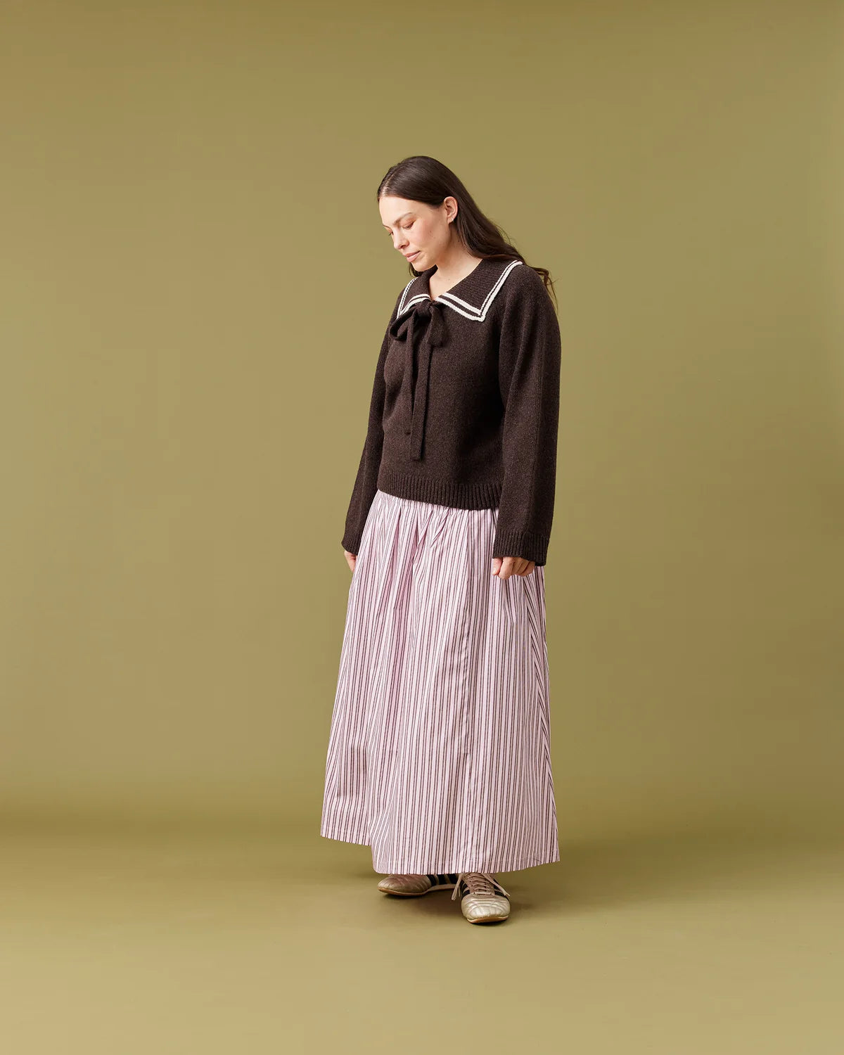 RUBY Swann Sweater | Java Crean Stripe