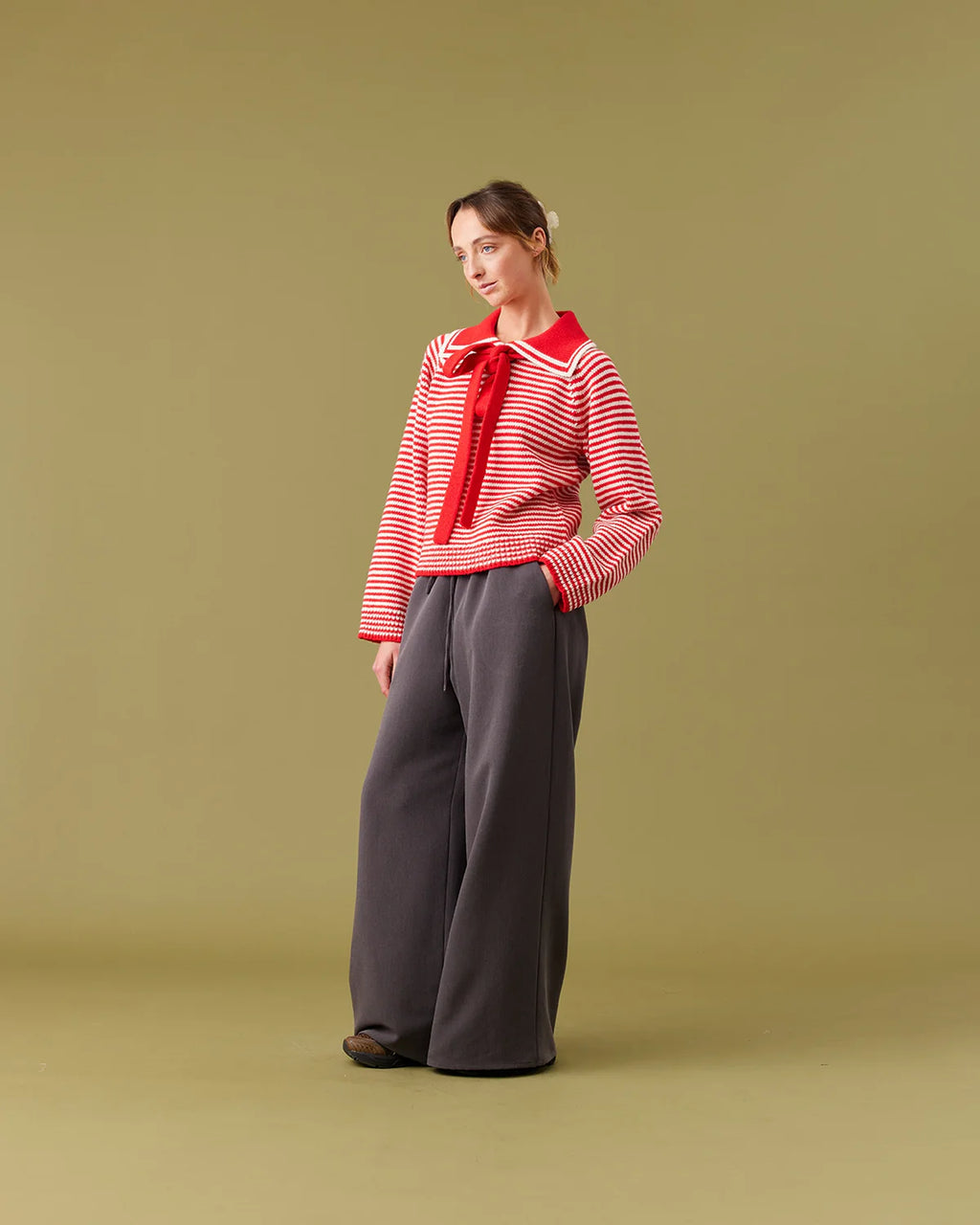 RUBY Andie Suit Pant | Charcoal