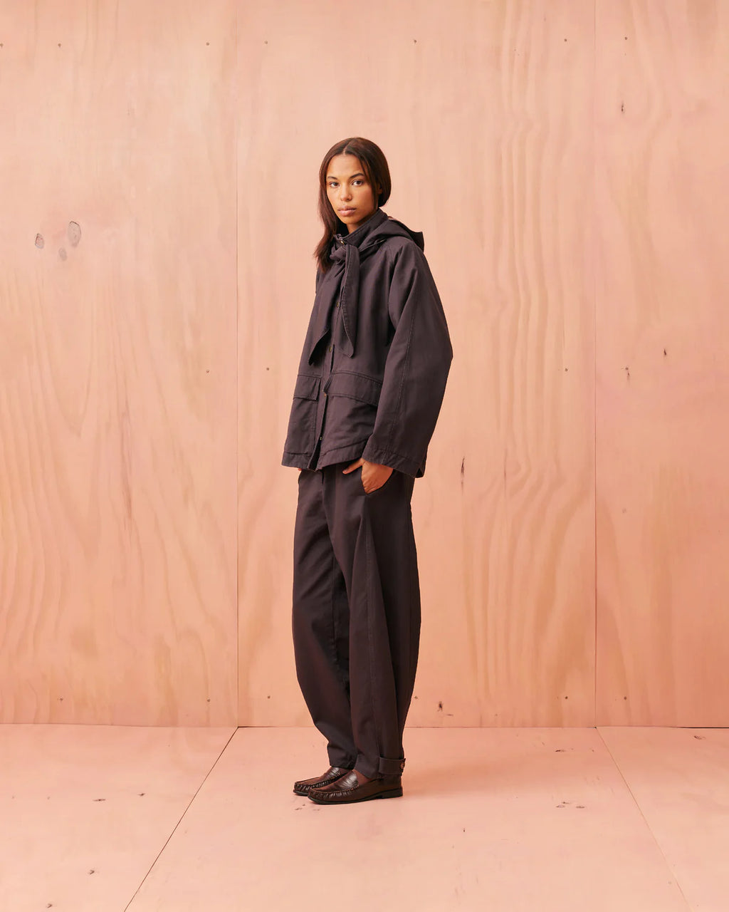 RUBY Bailey Hooded Jacket | Espresso