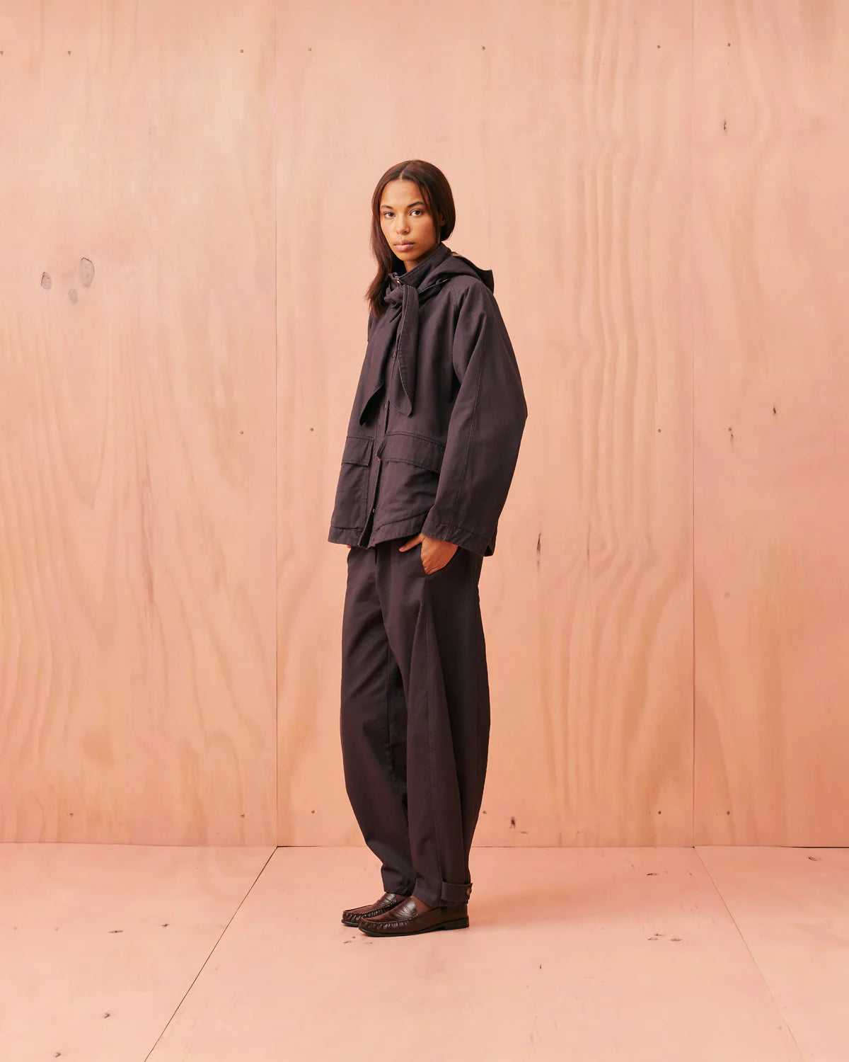 RUBY Bailey Hooded Jacket | Espresso
