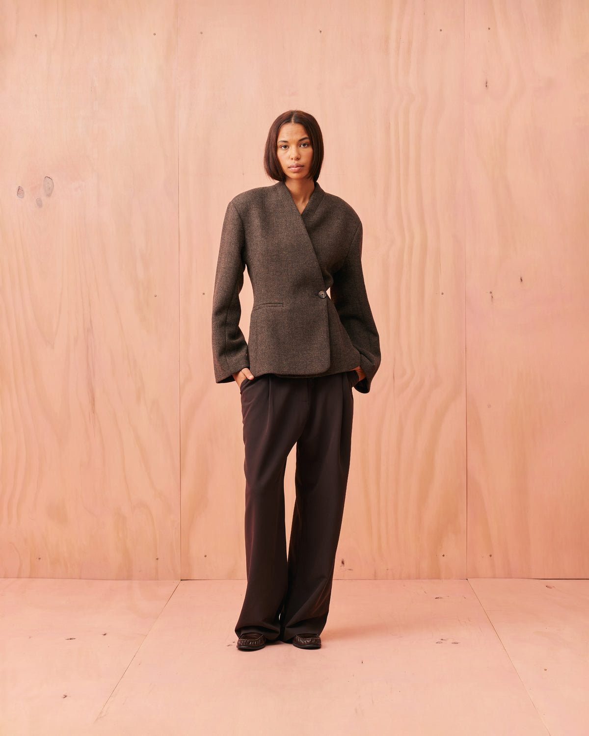 RUBY Coco Wool Blazer | Tweed