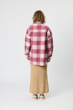Load image into Gallery viewer, Greta Jacket - Plum Check
