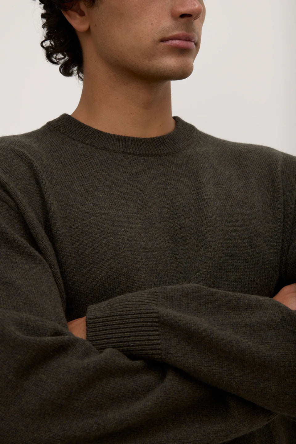 ASSEMBLY LABEL Ryan Merino Knit | Sorrel Marle