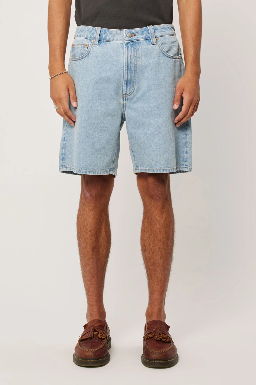 ROLLA'S Ezy Short Prowler | Bleached Vintage Blue