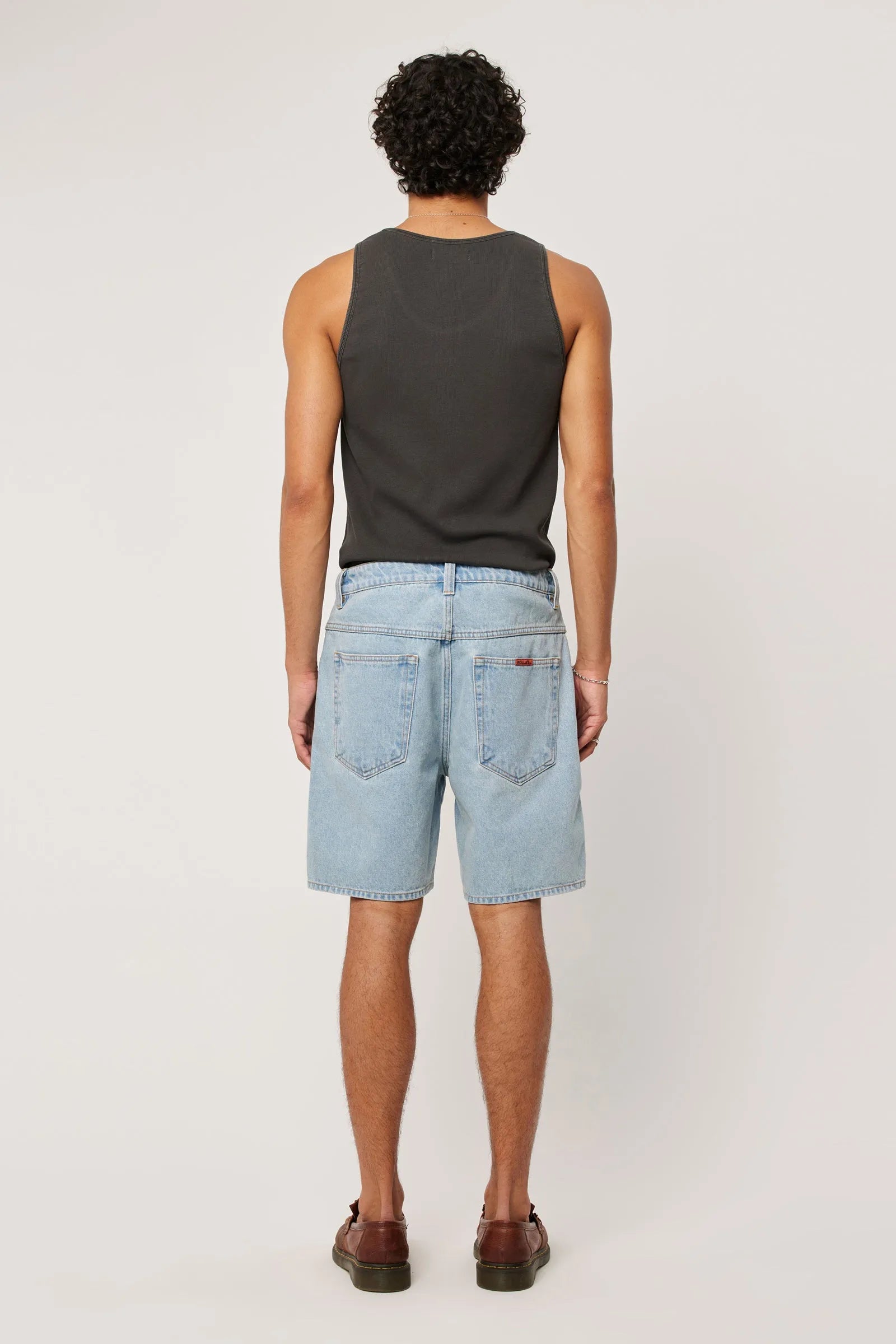 ROLLA'S Ezy Short Prowler | Bleached Vintage Blue