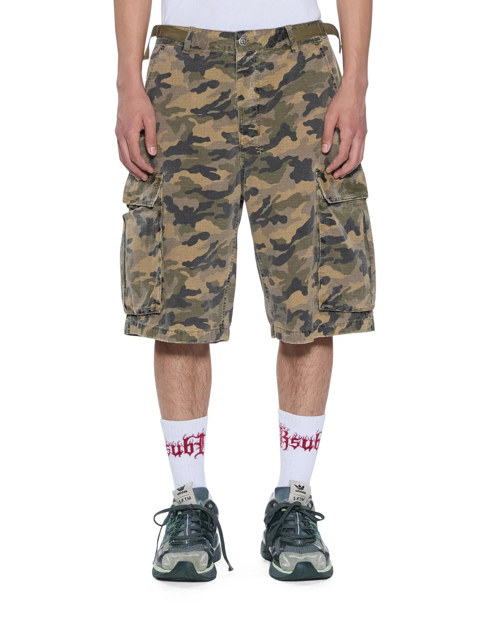 KSUBI Troop Cargo Short | Camo Green