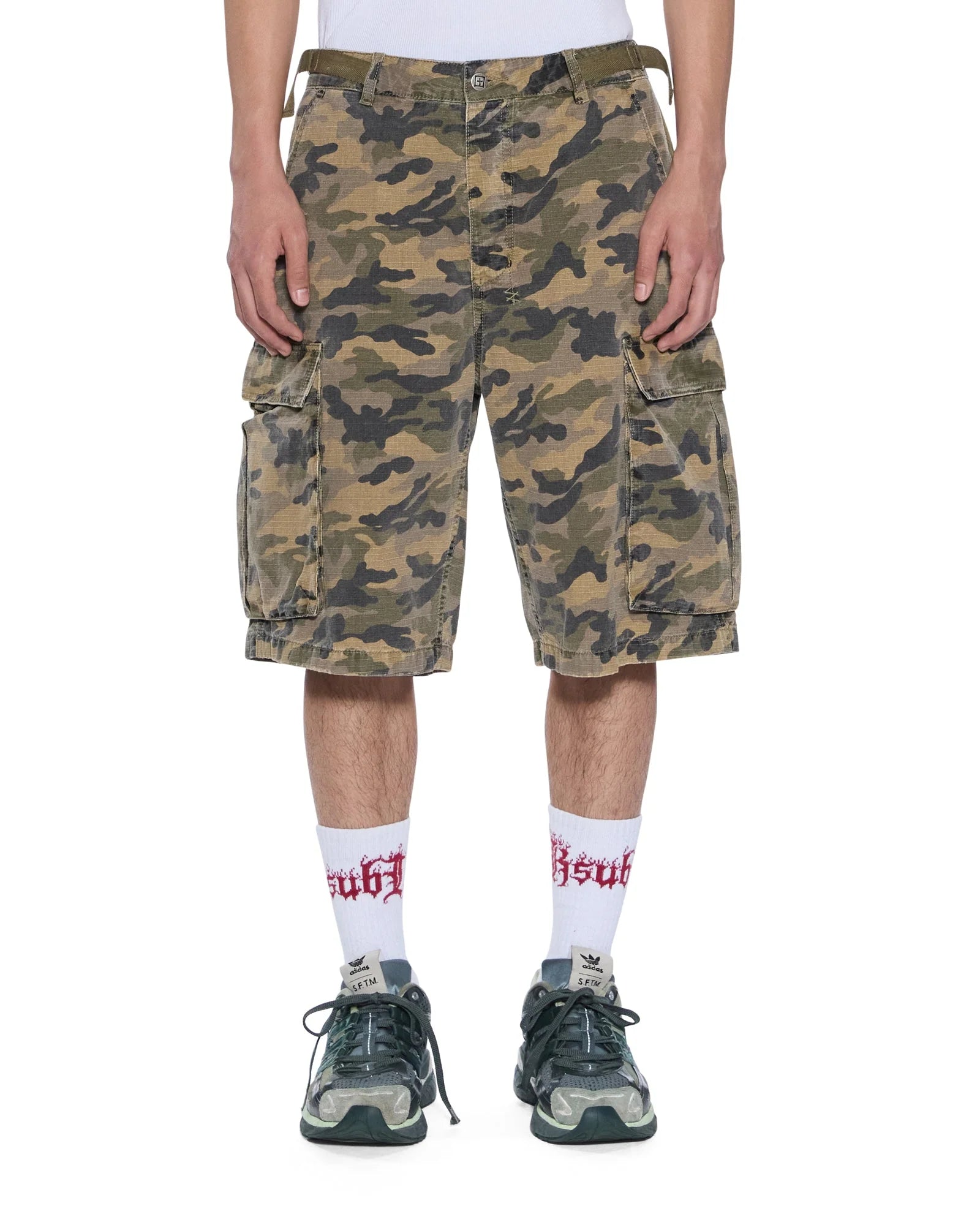 KSUBI Troop Cargo Short | Camo Green