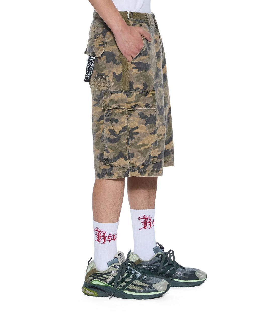 KSUBI Troop Cargo Short | Camo Green