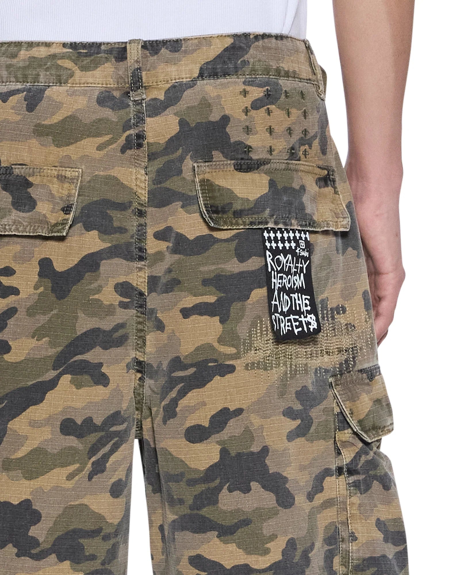 KSUBI Troop Cargo Short | Camo Green
