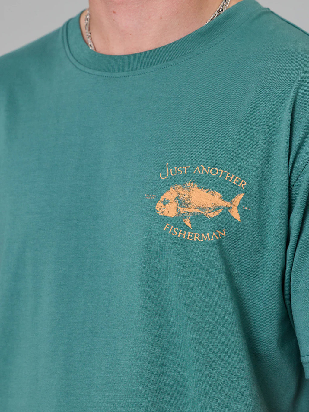 JUST ANOTHER FISHERMAN Snapper Sea Tee | Vintage Teal