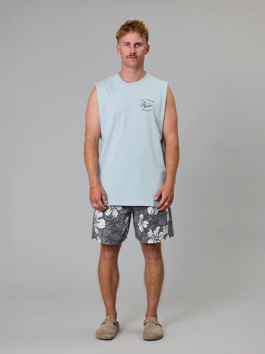 JAF Snapper Tank | Sterling Blue