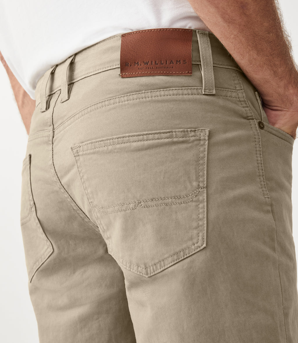 Nicholson Twill Short | Buckskin