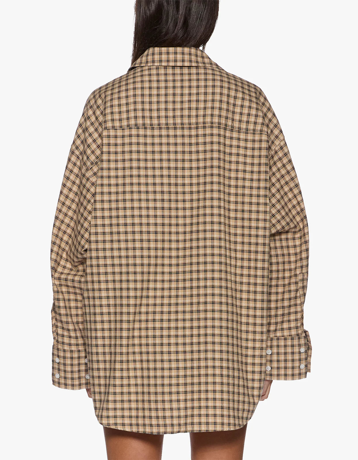 KSUBI Astra L/S Shirt | Tan Plaid