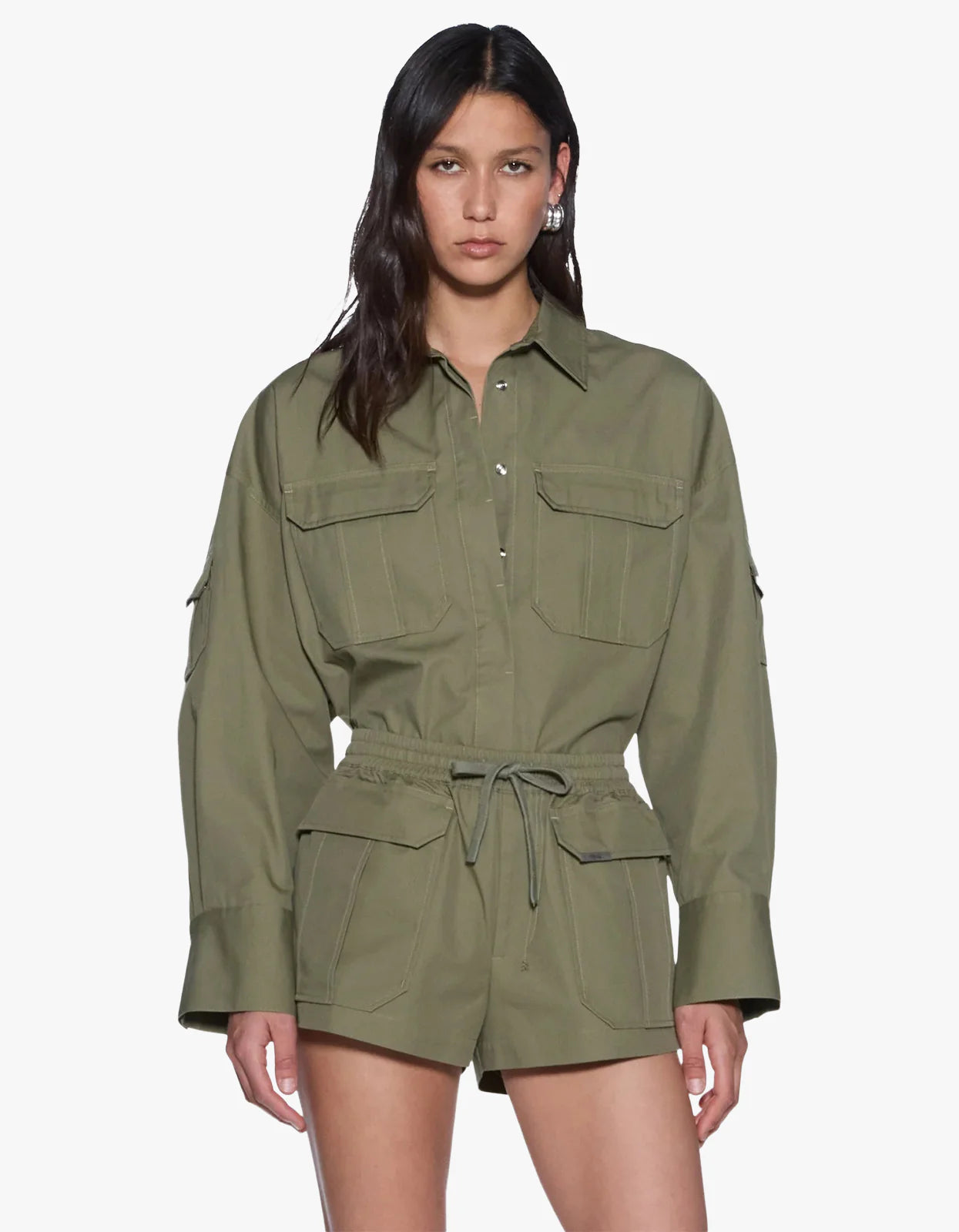 KSUBI Astra LS Shirt | Cargo Khaki