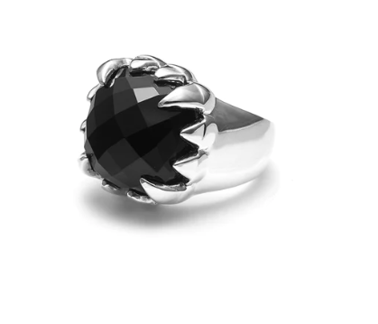 Claw Ring - Onyx