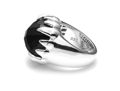 Claw Ring - Onyx