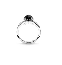 Load image into Gallery viewer, Baby Claw Ring - Onyx
