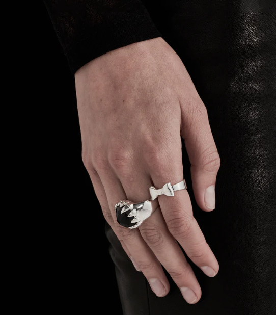 Bow Ring - Sterling Silver