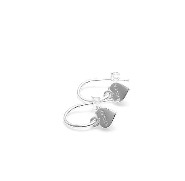 Stolen Heart Anchor Sleeper- silver