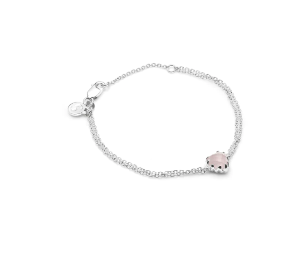 STOLEN GIRLFRIENDS CLUB Love Claw Bracelet - Rose Quartz