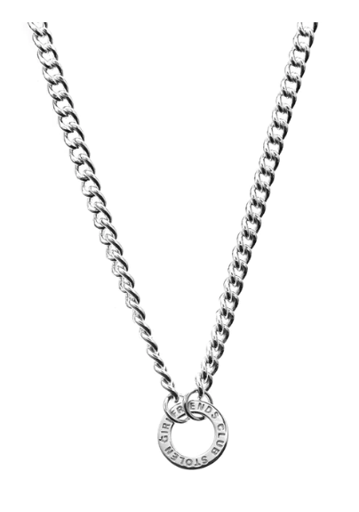 Halo Necklace - Silver