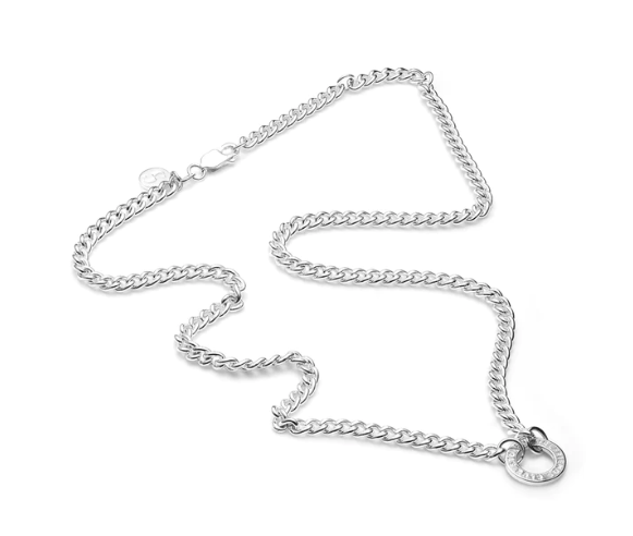Halo Necklace - Silver