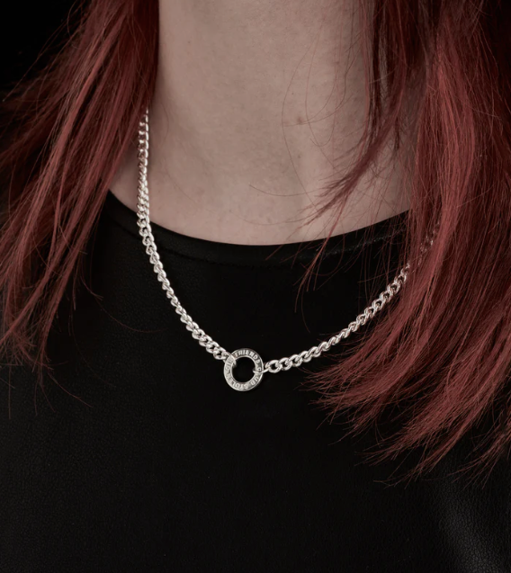 Halo Necklace - Silver