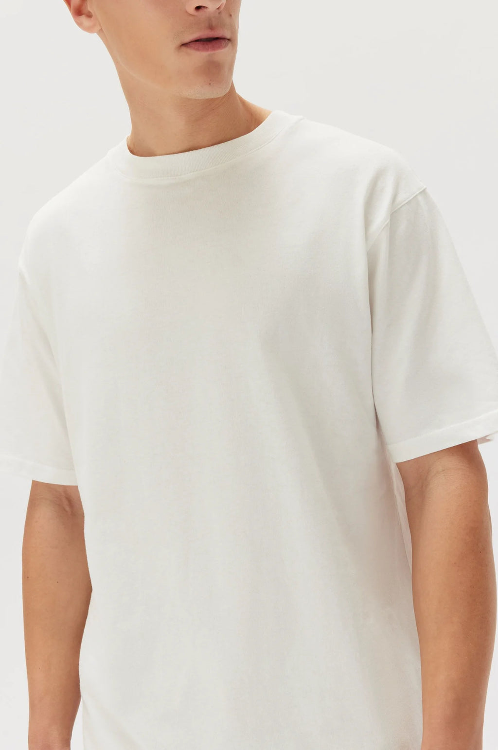 ASSEMBLY LABEL Knox Organic Oversized Tee | Antique White