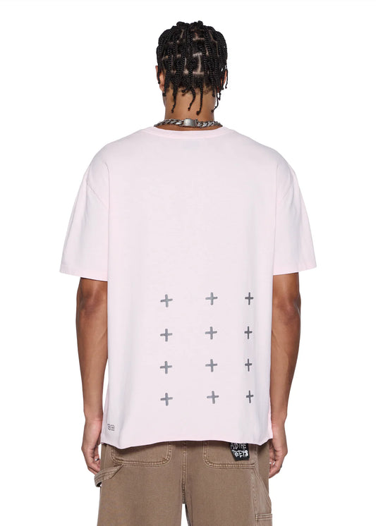 KSUBI All Day Biggie Short Sleeve Tee | Ice Quartz