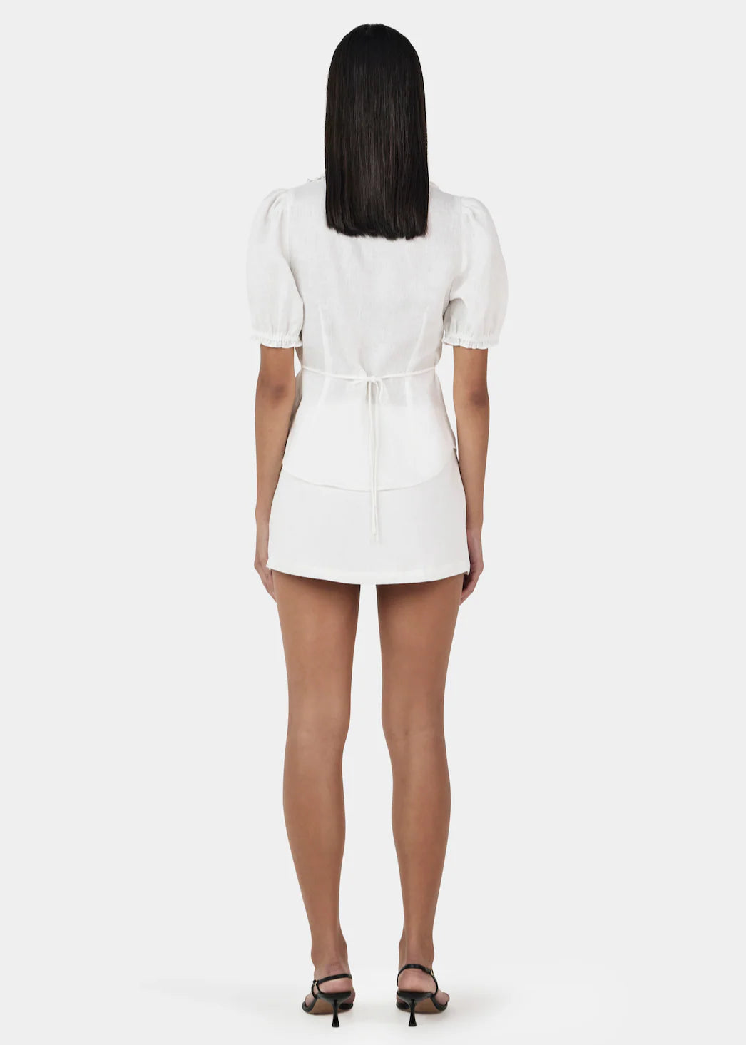 OWNLEY Izzy Linen Shirt | Ivory