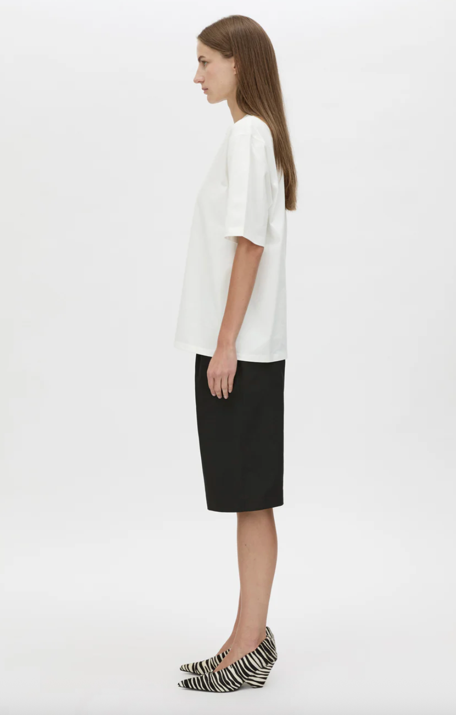 CAMILLA Patina Monogram Tee | White