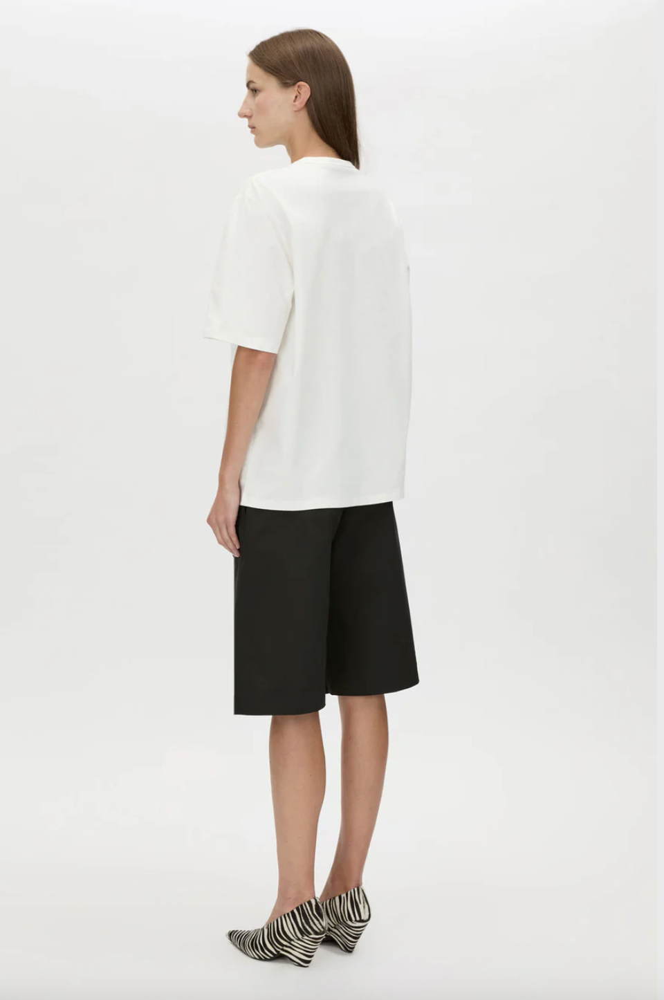 CAMILLA Patina Monogram Tee | White