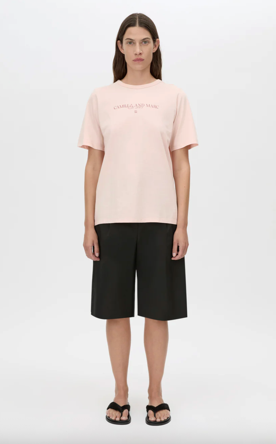 CAMILLA Ghiberti Logo Tee | Pink