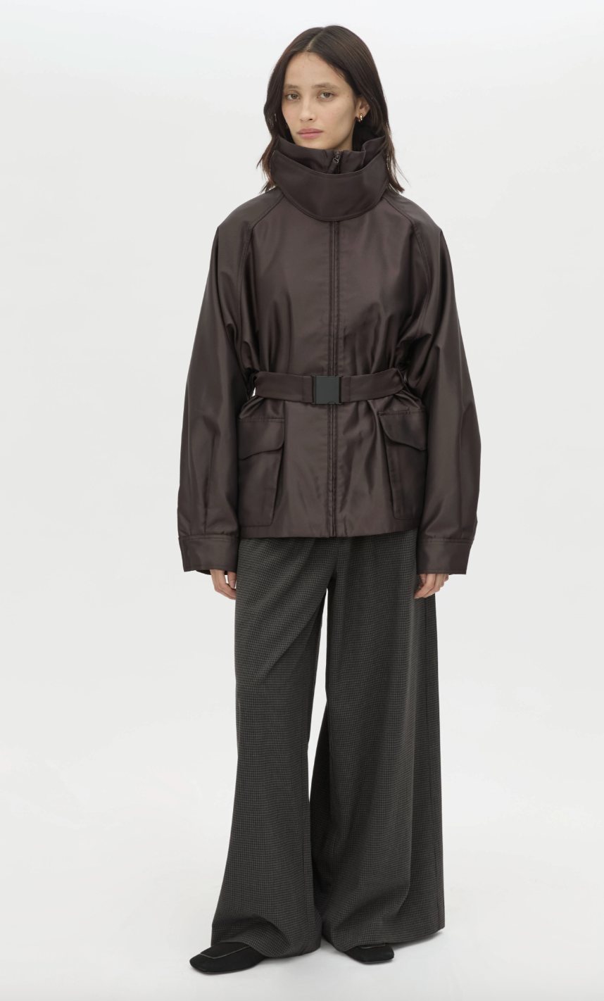 CAMILLA AND MARC Drea Puffer Jacket | Espresso Brown
