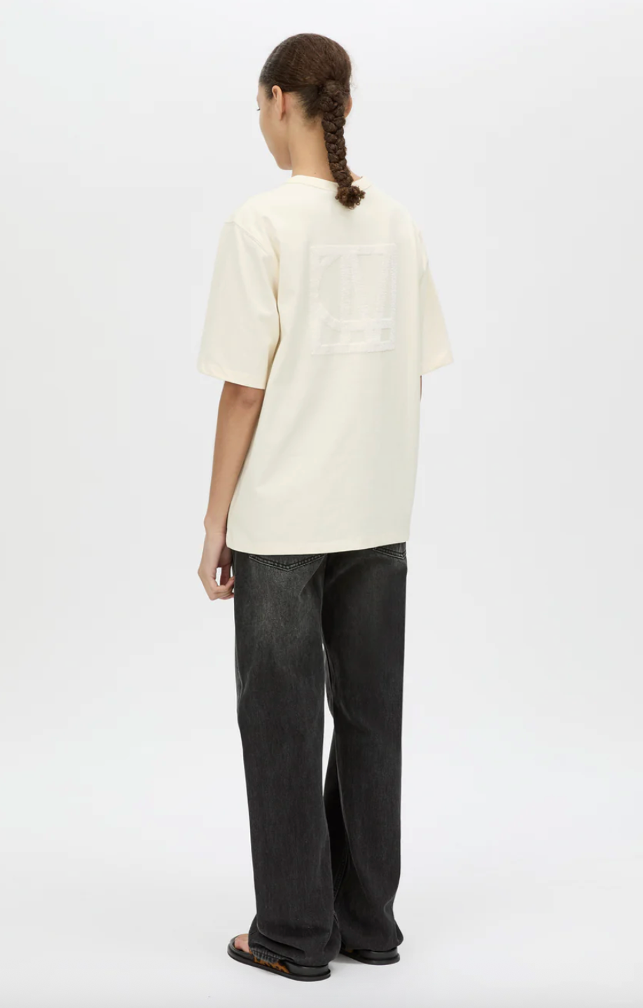 CAMILLA AND MARC Studio Graphic Short Sleeve | Winter White