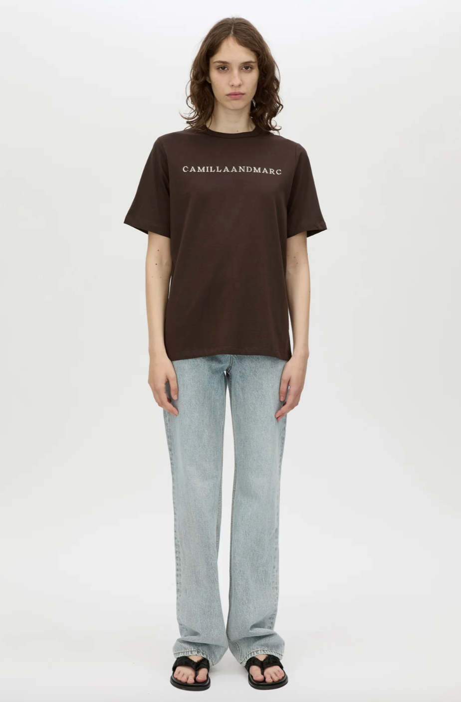 CAMILLA AND MARC Athea Tee | Espresso