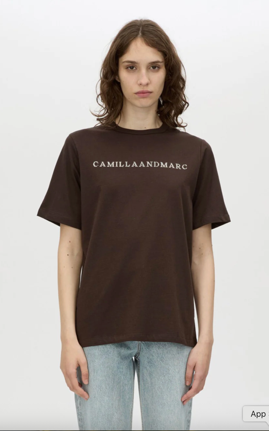 CAMILLA AND MARC Athea Tee | Espresso