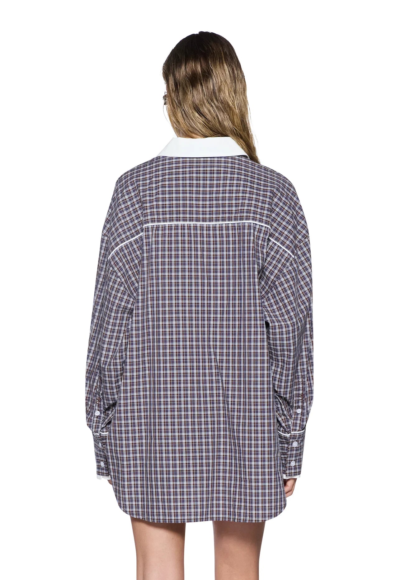 KSUBI Astra LS Shirt | White Plaid
