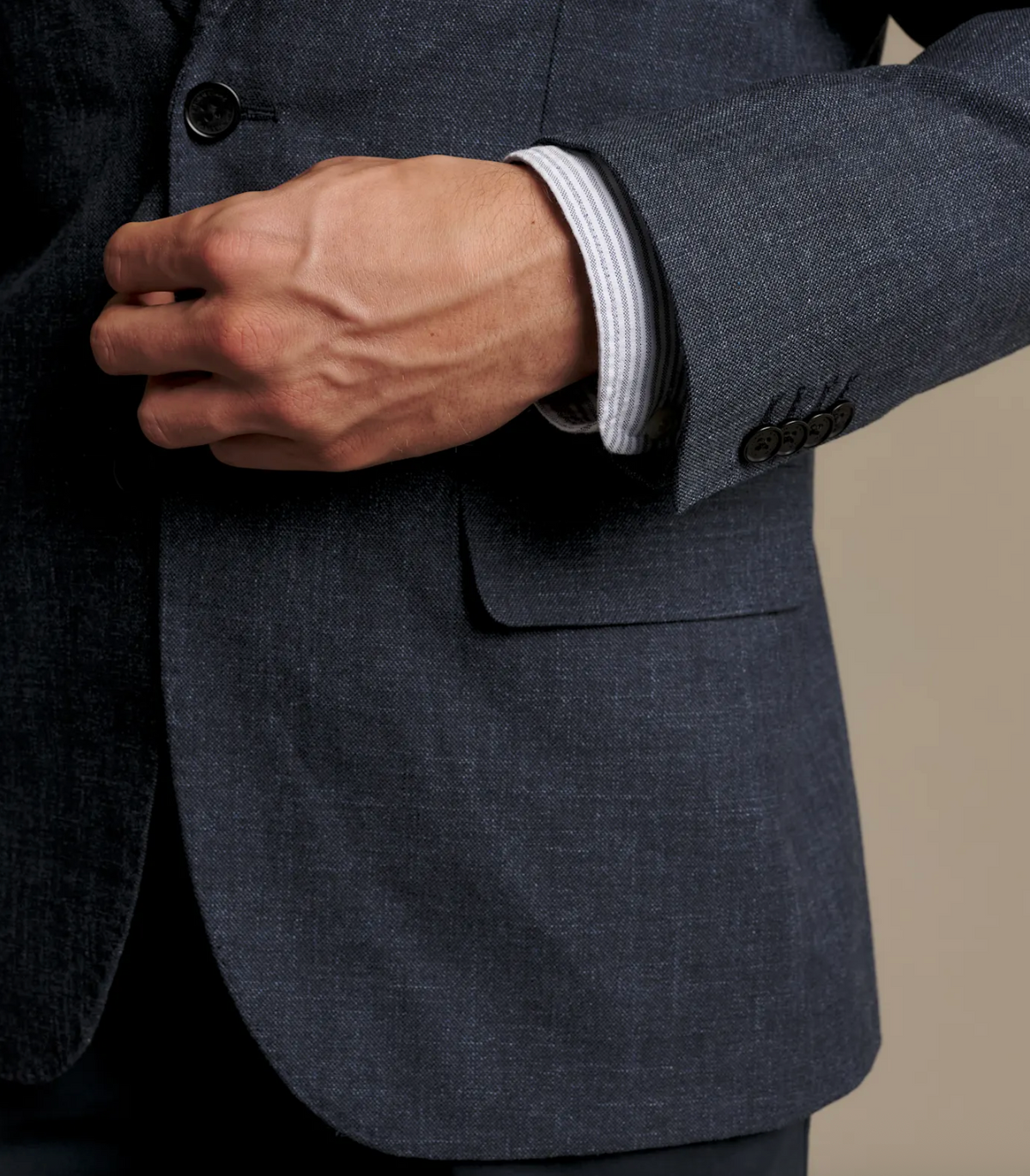 R.M. WILLIAMS Bunda Cotton Blazer | Navy