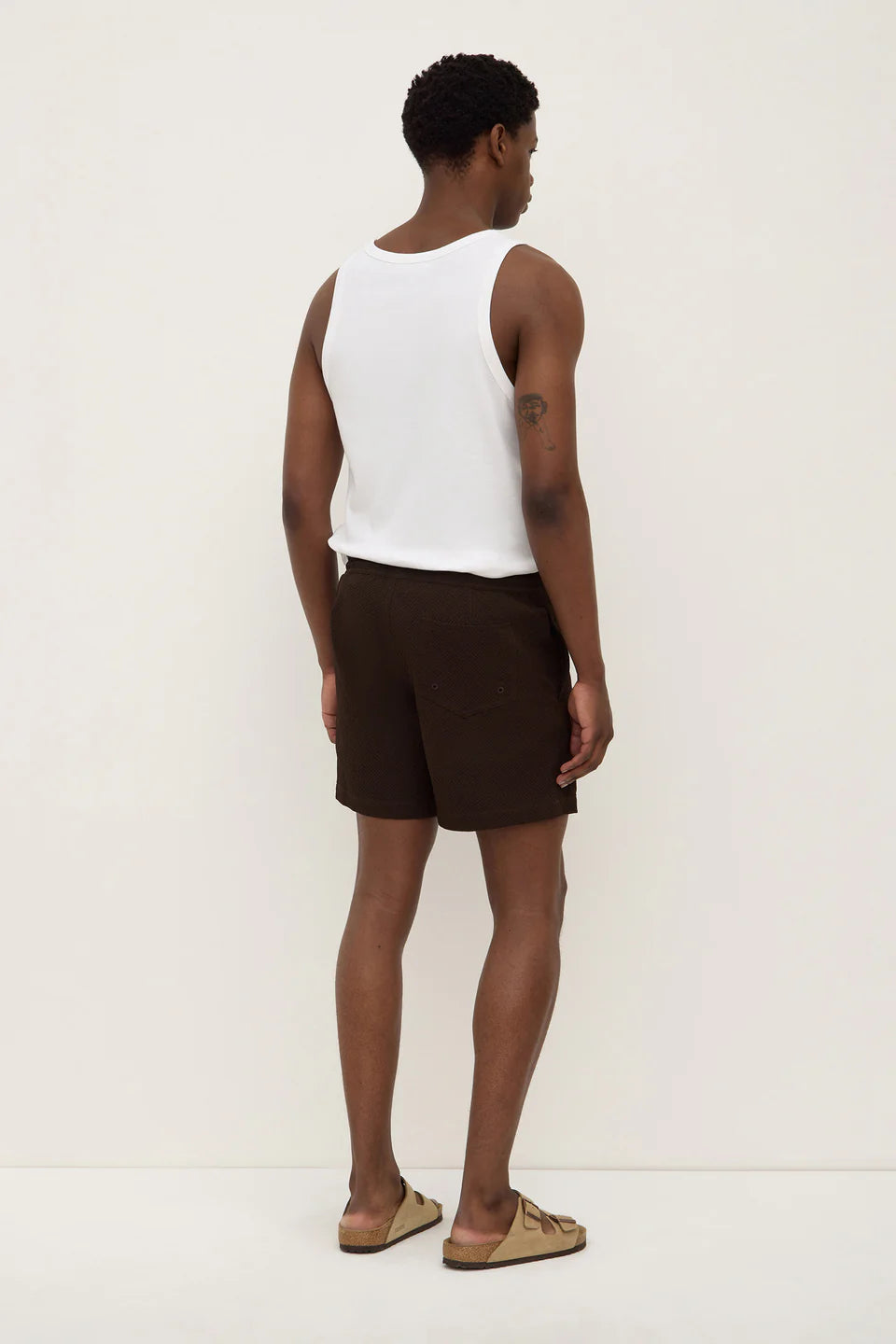 ASSEMBLY LABEL Seth Swim Short | Ganache