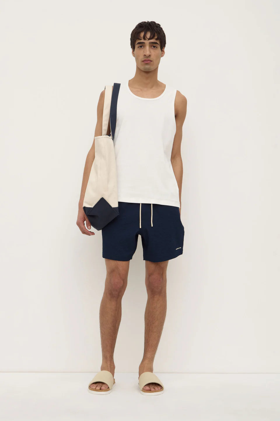 ASSEMBLY LABEL Seth Swim Short | Navy