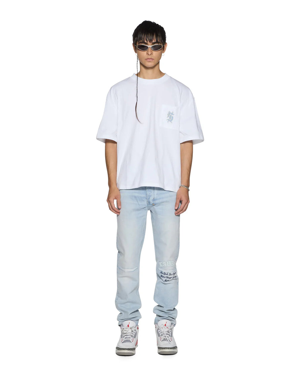 KSUBI Effect Ekcess Pocket SS Tee | Tru White