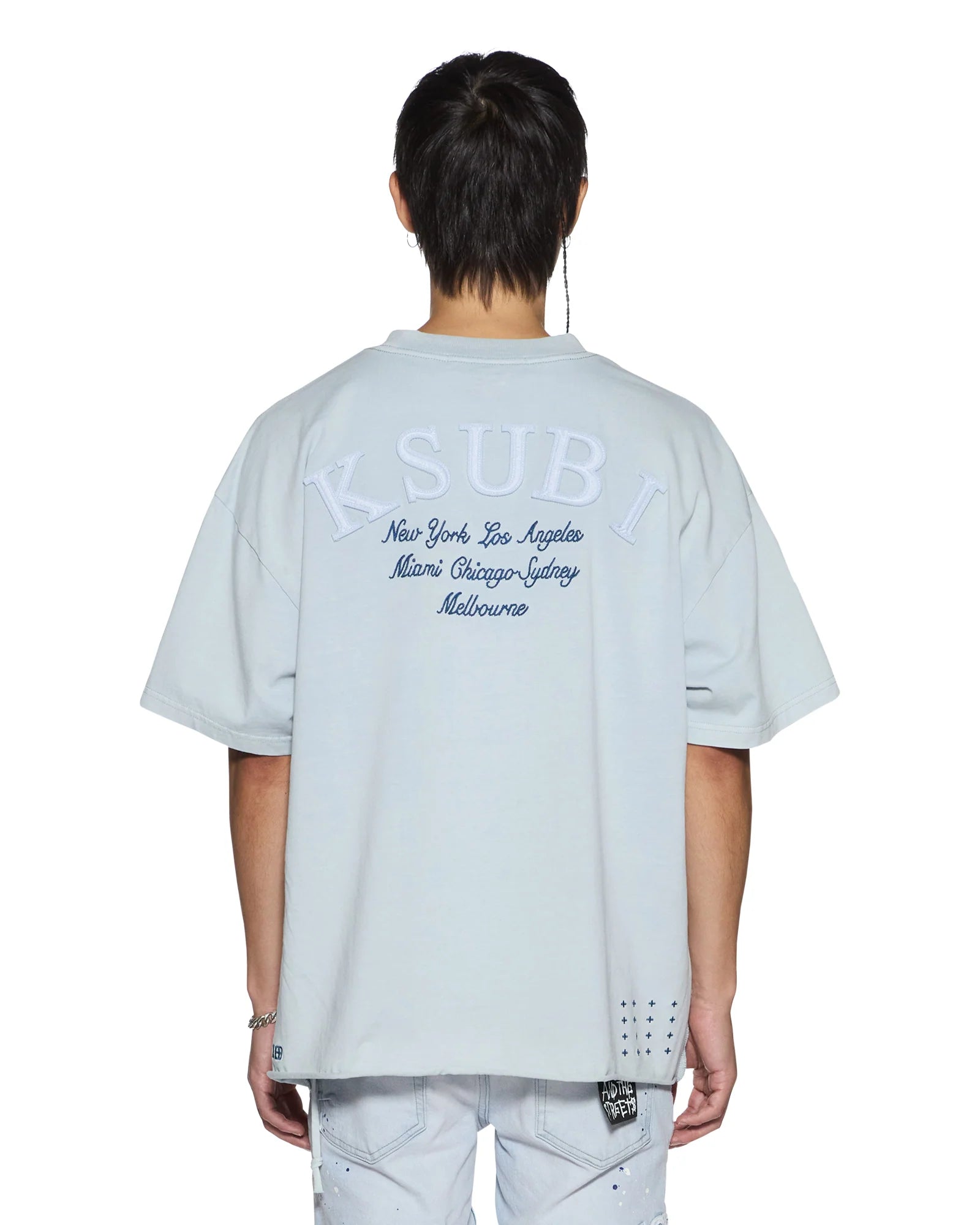 KSUBI Stellar Ekcess Tee | Ice Mist