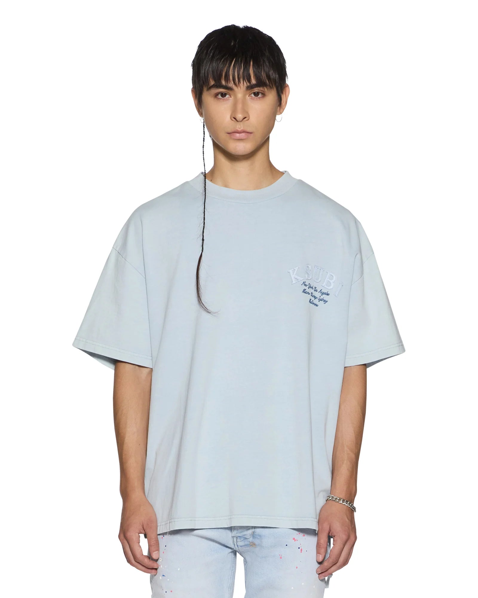KSUBI Stellar Ekcess Tee | Ice Mist